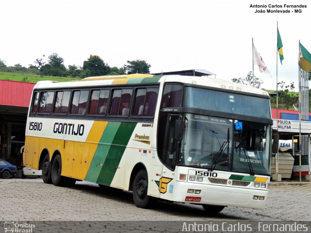 Empresa Gontijo de Transportes 15810 na cidade de João Monlevade, Minas Gerais, Brasil, por Antonio Carlos Fernandes. ID da foto: 4512852.