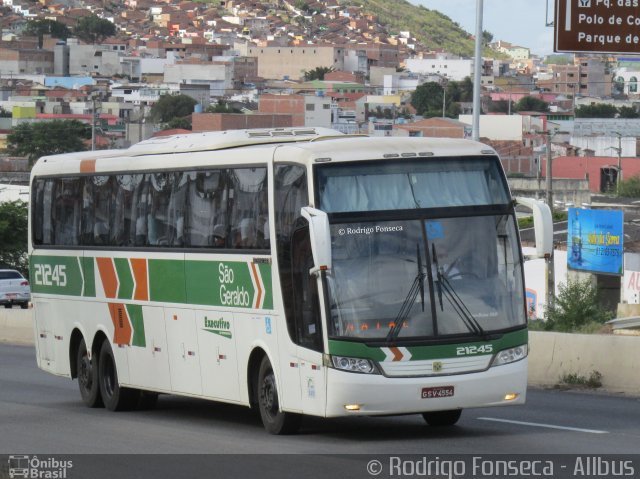 Cia. São Geraldo de Viação 21245 na cidade de Caruaru, Pernambuco, Brasil, por Rodrigo Fonseca. Número da foto: #4512184.