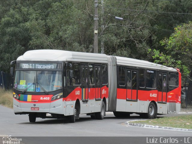 CRT - Cidade do Recife Transportes 8.403 na cidade de Recife, Pernambuco, Brasil, por Luiz Carlos de Santana. ID da foto: 4512686.