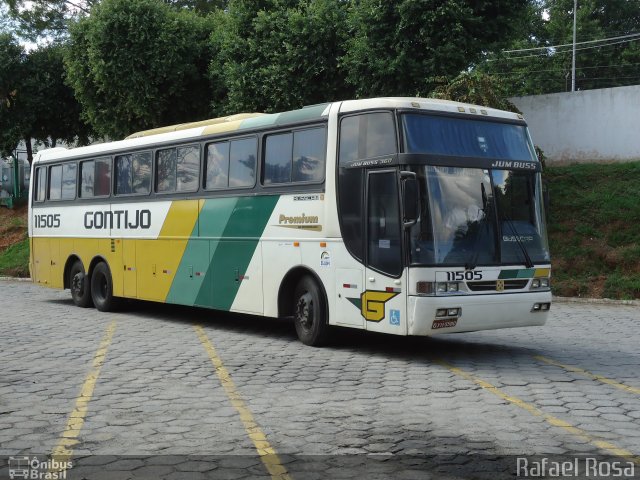 Empresa Gontijo de Transportes 11505 na cidade de Governador Valadares, Minas Gerais, Brasil, por Rafael Rosa. ID da foto: 4512838.