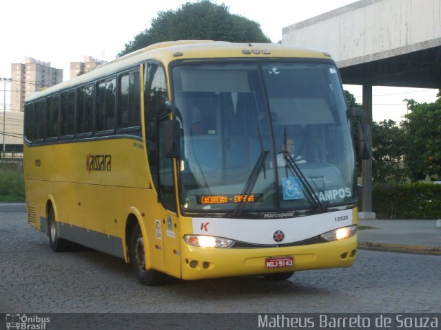 Kaissara - Viação Caiçara 15920 na cidade de Campos dos Goytacazes, Rio de Janeiro, Brasil, por Matheus Barreto de Souza. ID da foto: 4512965.