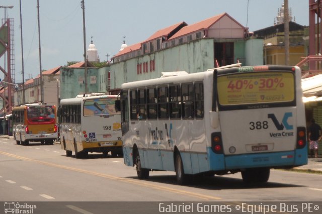 Expresso Vera Cruz 388 na cidade de Recife, Pernambuco, Brasil, por Gabriel  Gomes. Número da foto: #4515046.