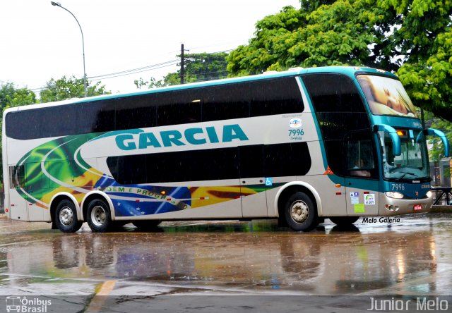 Viação Garcia 7996 na cidade de Maringá, Paraná, Brasil, por José Melo. ID da foto: 4514984.