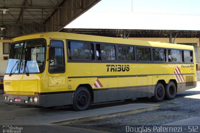 Viação Itapemirim 31001 na cidade de Campos dos Goytacazes, Rio de Janeiro, Brasil, por Douglas Paternezi. Número da foto: #4514967.