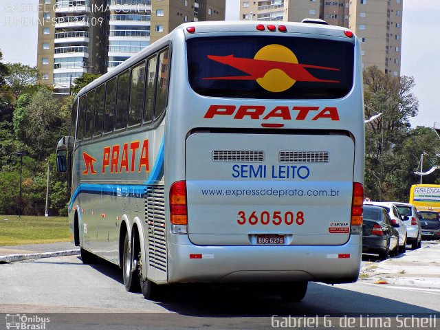 Expresso de Prata 360508 na cidade de Jundiaí, São Paulo, Brasil, por Gabriel Giacomin de Lima. ID da foto: 4514906.