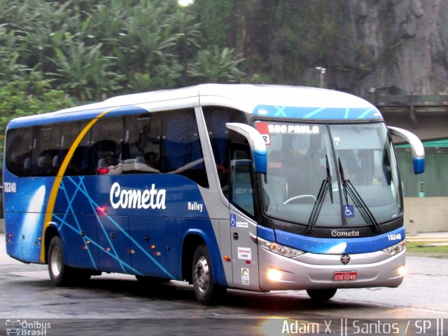 Viação Cometa 10248 na cidade de Santos, São Paulo, Brasil, por Adam Xavier Rodrigues Lima. ID da foto: 4515599.