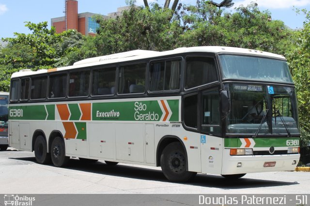 Cia. São Geraldo de Viação 6381 na cidade de São Paulo, São Paulo, Brasil, por Douglas Paternezi. ID da foto: 4514965.