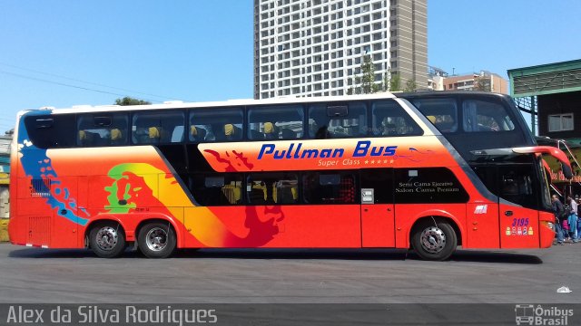 Pullman Bus 3195 na cidade de , por Alex da Silva Rodrigues. ID da foto: 4515714.