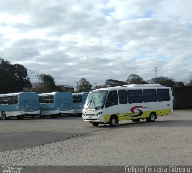 Transportes Santa Maria 80 na cidade de Pelotas, Rio Grande do Sul, Brasil, por Felipe Ferreira Ribeiro. Número da foto: #4518358.