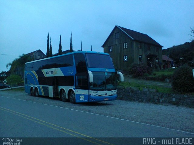 Cattani Sul Transportes e Turismo 11650 na cidade de Bento Gonçalves, Rio Grande do Sul, Brasil, por Rodrigo Augusto  Vignaga. ID da foto: 4518868.