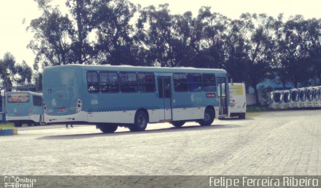Transportes Santa Maria 604 na cidade de Pelotas, Rio Grande do Sul, Brasil, por Felipe Ferreira Ribeiro. Número da foto: #4518432.