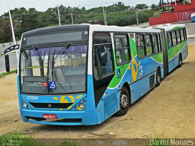 Viação Grande Vitória 23064 na cidade de Serra, Espírito Santo, Brasil, por Danilo Moraes. Número da foto: #4517289.