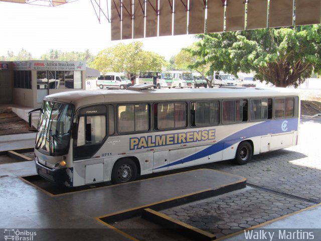 Expresso Palmeirense 0711 na cidade de Maceió, Alagoas, Brasil, por Walky Martins Nascimento. ID da foto: 4517698.