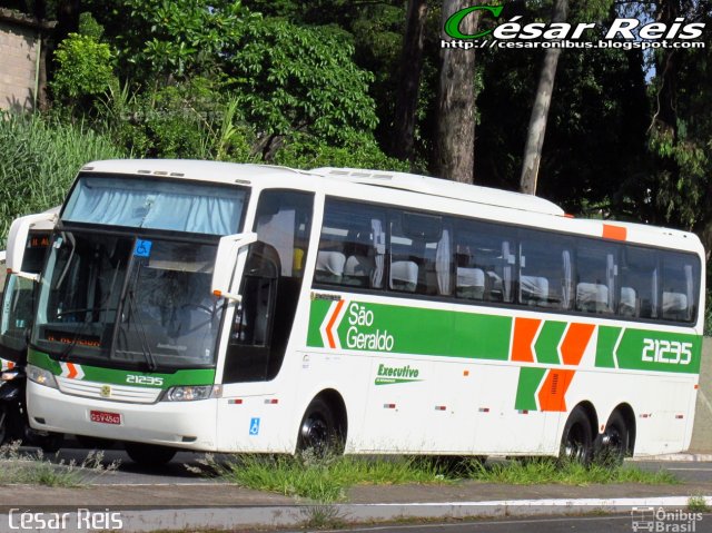 Cia. São Geraldo de Viação 21235 na cidade de Belo Horizonte, Minas Gerais, Brasil, por César Ônibus. Número da foto: #4518875.