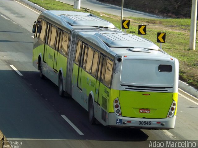 Bettania Ônibus 30545 na cidade de Belo Horizonte, Minas Gerais, Brasil, por Adão Raimundo Marcelino. Número da foto: #4518370.