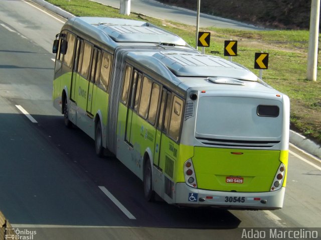 Bettania Ônibus 30545 na cidade de Belo Horizonte, Minas Gerais, Brasil, por Adão Raimundo Marcelino. ID da foto: 4518370.