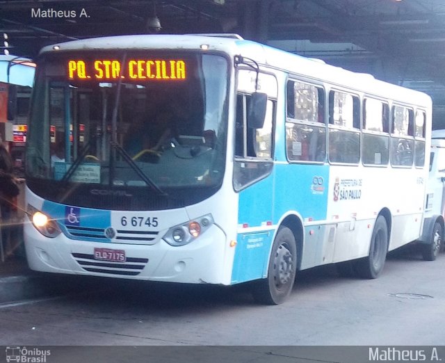 Transwolff Transportes e Turismo 6 6745 na cidade de São Paulo, São Paulo, Brasil, por Matheus Ariel. Número da foto: #4517510.