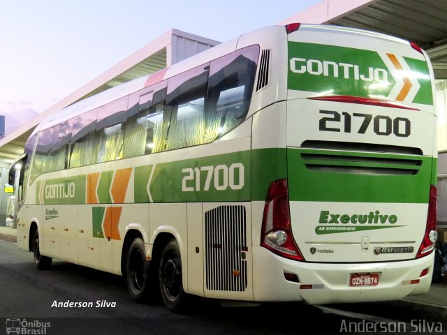 Empresa Gontijo de Transportes 21700 na cidade de Belo Horizonte, Minas Gerais, Brasil, por Anderson Silva. Número da foto: #4575570.