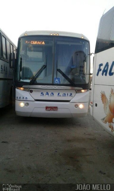 Empresa de Transportes São Luiz 6230 na cidade de Juazeiro, Bahia, Brasil, por Matheus  Nascimento. Número da foto: #4574495.