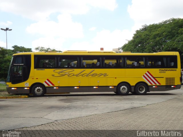 Viação Itapemirim 45105 na cidade de São Paulo, São Paulo, Brasil, por Gilberto Martins. Número da foto: #4574966.