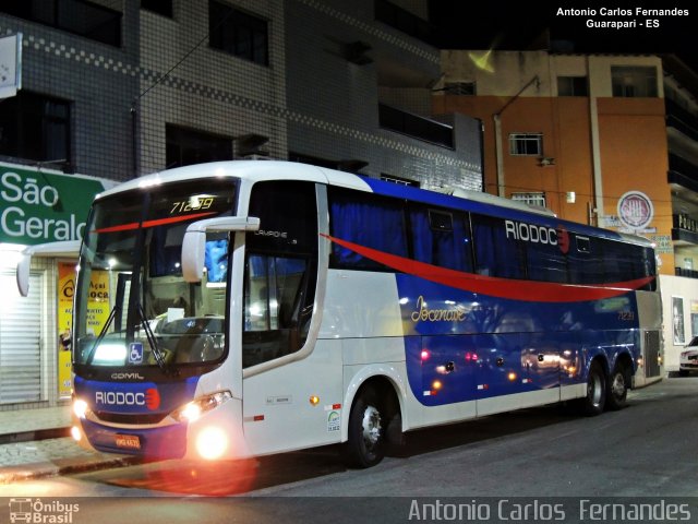 Viação Riodoce 71239 na cidade de Guarapari, Espírito Santo, Brasil, por Antonio Carlos Fernandes. ID da foto: 4573941.