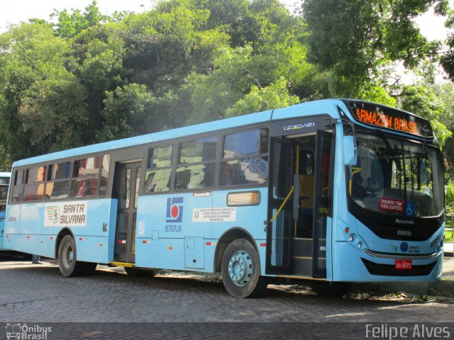 Empresa de Transportes Santa Silvana 41114 na cidade de Pelotas, Rio Grande do Sul, Brasil, por Felipe Alves. Número da foto: #4573869.