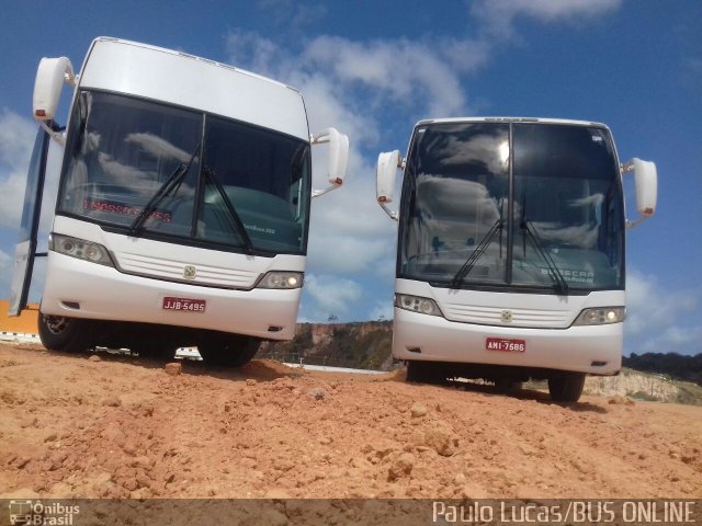 Ônibus Particulares 5495 na cidade de Olinda, Pernambuco, Brasil, por Paulo Lucas. ID da foto: 4573532.