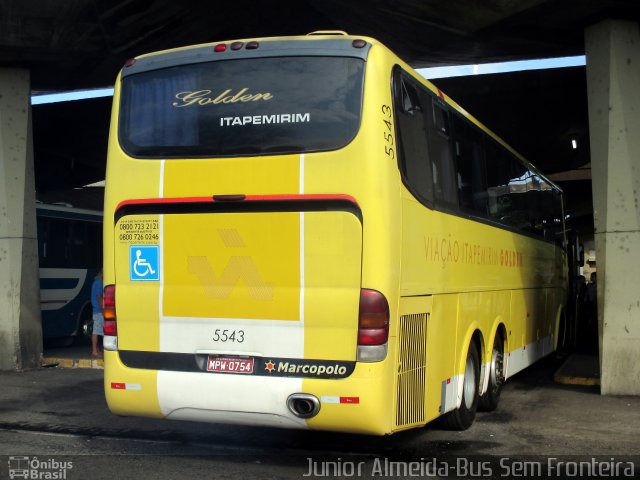 Viação Itapemirim 5543 na cidade de Teresina, Piauí, Brasil, por Junior Almeida. ID da foto: 4575193.