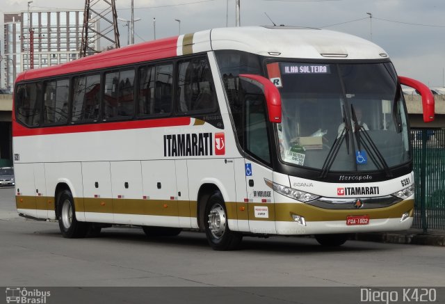 Expresso Itamarati 6391 na cidade de São Paulo, São Paulo, Brasil, por Diego K420 . Número da foto: #4574015.