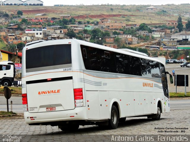 Univale Transportes 18100 na cidade de João Monlevade, Minas Gerais, Brasil, por Antonio Carlos Fernandes. ID da foto: 4596349.