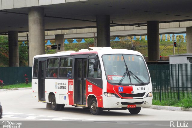 Pêssego Transportes 4 7802 na cidade de São Paulo, São Paulo, Brasil, por Ricardo Luiz. Número da foto: #4596489.