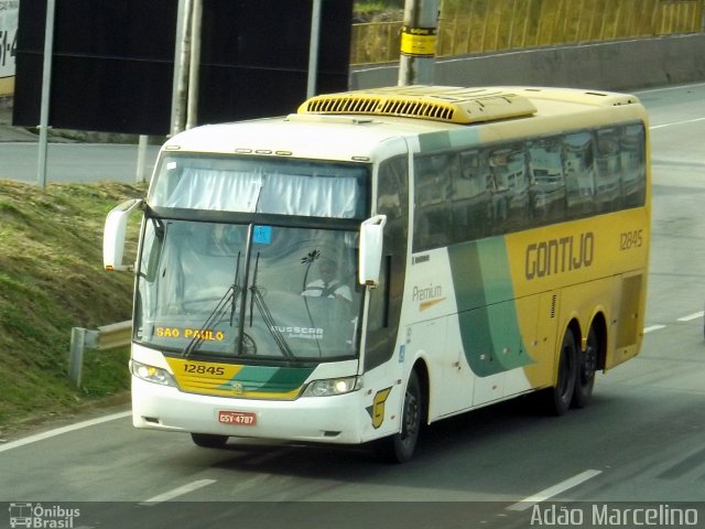 Empresa Gontijo de Transportes 12845 na cidade de Belo Horizonte, Minas Gerais, Brasil, por Adão Raimundo Marcelino. ID da foto: 4596765.