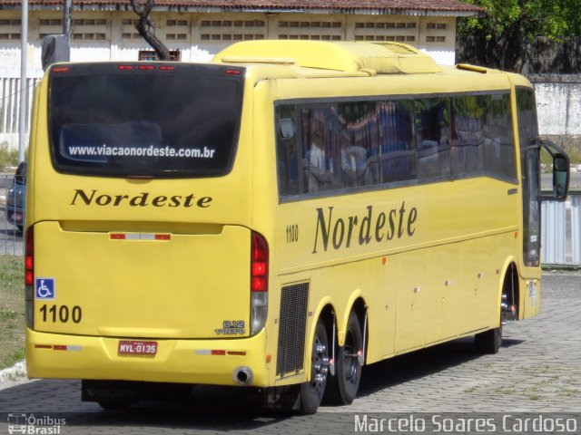 Viação Nordeste 1100 na cidade de João Pessoa, Paraíba, Brasil, por Marcelo Soares Cardoso. Número da foto: #4596343.