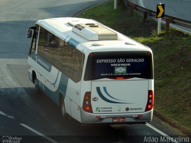 Expresso São Geraldo 17000 na cidade de Belo Horizonte, Minas Gerais, Brasil, por Adão Raimundo Marcelino. ID da foto: 4596787.