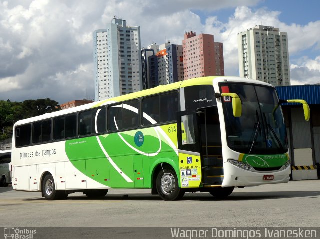 Expresso Princesa dos Campos 6147 na cidade de Curitiba, Paraná, Brasil, por Wagner Domingos Ivanesken. ID da foto: 4595717.