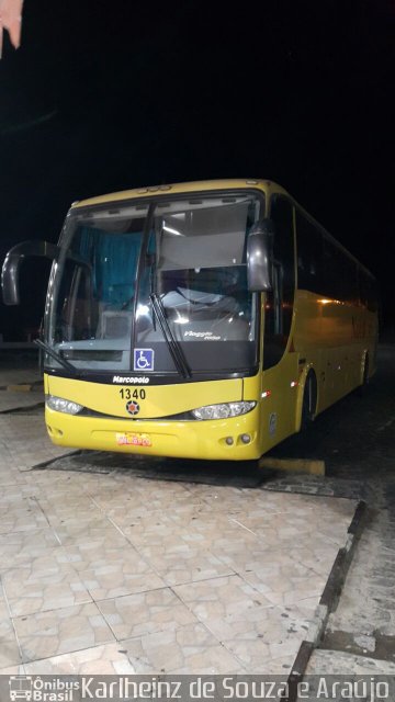 Viação Nordeste 9040 na cidade de Lajes, Rio Grande do Norte, Brasil, por Karlheinz de Souza e Araújo. Número da foto: #4598695.