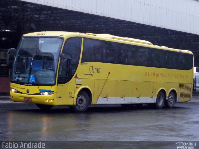 Viação Itapemirim 8863 na cidade de Vitória, Espírito Santo, Brasil, por Fábio Andrade. ID da foto: 4597182.