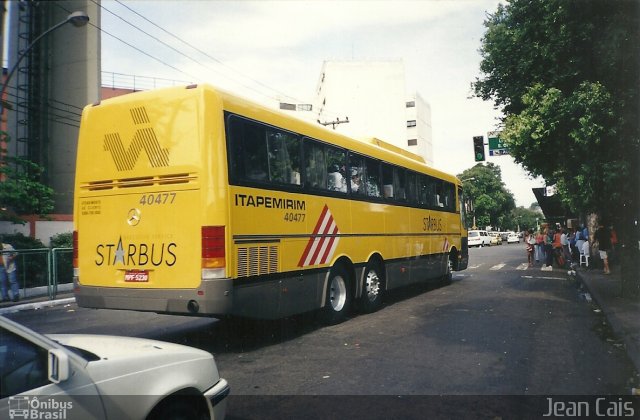 Viação Itapemirim 40477 na cidade de Rio de Janeiro, Rio de Janeiro, Brasil, por Jean Cais. ID da foto: 4597709.