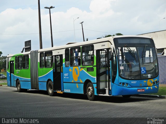 Serramar Transporte Coletivo 14057 na cidade de Serra, Espírito Santo, Brasil, por Danilo Moraes. ID da foto: 4599255.