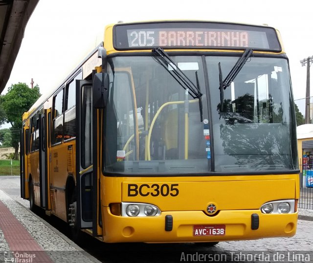 Transporte Coletivo Glória BC305 na cidade de Curitiba, Paraná, Brasil, por Anderson Taborda de Lima. Número da foto: #4601380.