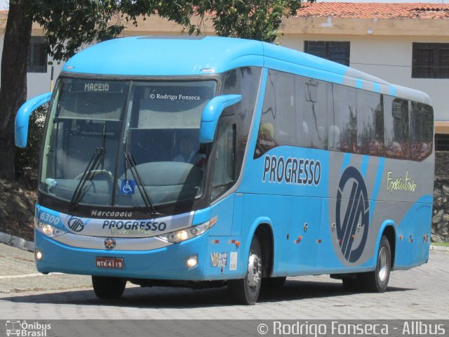 Auto Viação Progresso 6300 na cidade de Maceió, Alagoas, Brasil, por Rodrigo Fonseca. ID da foto: 4601461.