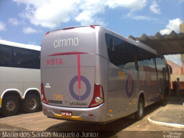 Rota Transportes Rodoviários 7395 na cidade de Inhambupe, Bahia, Brasil, por Mario dos Santos Nogueira Junior. ID da foto: 4600690.