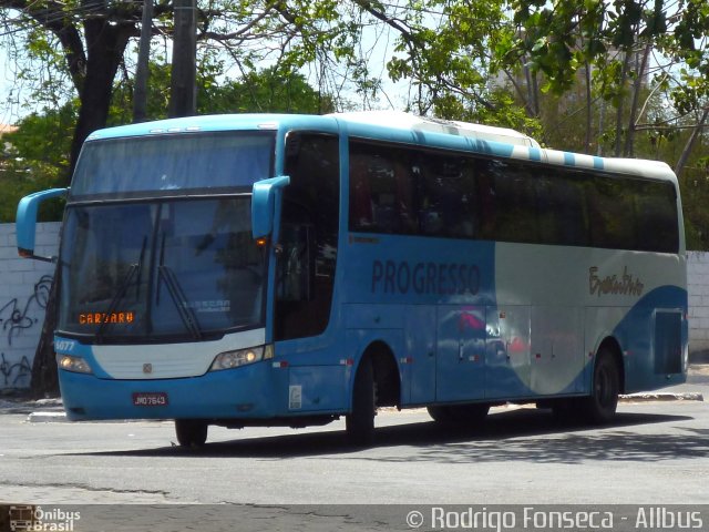 Auto Viação Progresso 6077 na cidade de Maceió, Alagoas, Brasil, por Rodrigo Fonseca. Número da foto: #4600157.