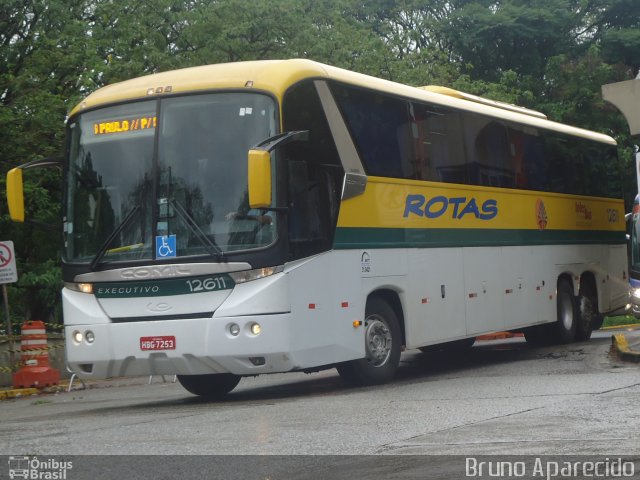 RodeRotas - Rotas de Viação do Triângulo 12611 na cidade de São Paulo, São Paulo, Brasil, por Bruno Aparecido. ID da foto: 4599687.