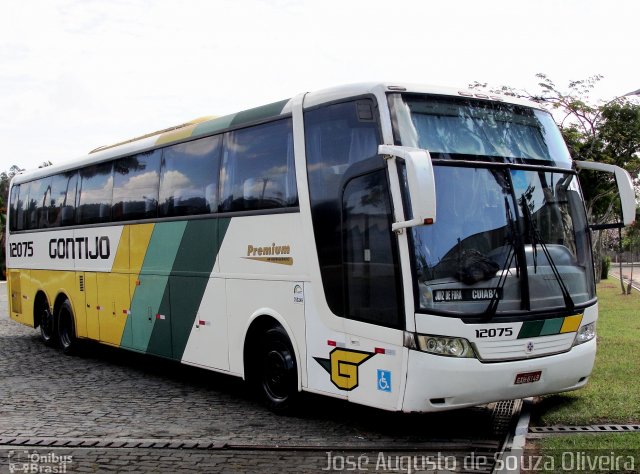 Empresa Gontijo de Transportes 12075 na cidade de Juiz de Fora, Minas Gerais, Brasil, por José Augusto de Souza Oliveira. Número da foto: #4601426.