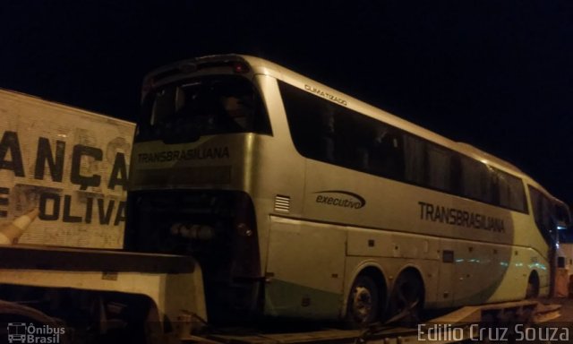 Transbrasiliana Transportes e Turismo 51051 na cidade de Jaraguá, Goiás, Brasil, por Edilio Cruz Souza. Número da foto: #4599729.