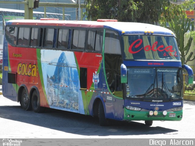 Transportes Colca 3003 na cidade de , por Diego Alarcon. Número da foto: #4600581.