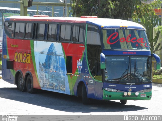 Transportes Colca 3003 na cidade de , por Diego  Alarcon. ID da foto: 4600581.