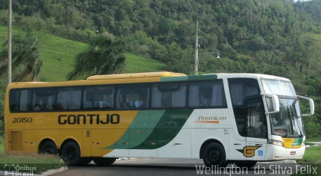 Empresa Gontijo de Transportes 20150 na cidade de Viana, Espírito Santo, Brasil, por Wellington  da Silva Felix. ID da foto: 4600436.