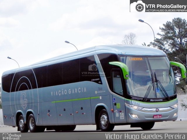 Viação Garcia 7846 na cidade de Maringá, Paraná, Brasil, por Victor Hugo Guedes Pereira. Número da foto: #4602166.